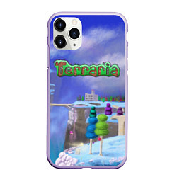 Чехол iPhone 11 Pro матовый Terraria