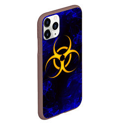 Чехол iPhone 11 Pro матовый BIOHAZARD, цвет: 3D-коричневый — фото 2