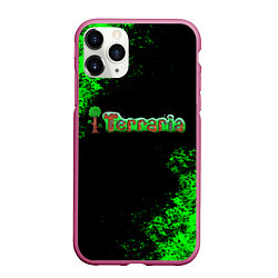 Чехол iPhone 11 Pro матовый Terraria