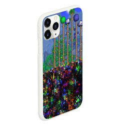 Чехол iPhone 11 Pro матовый TERRARIA, цвет: 3D-белый — фото 2