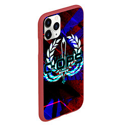 Чехол iPhone 11 Pro матовый C-OPS, цвет: 3D-красный — фото 2