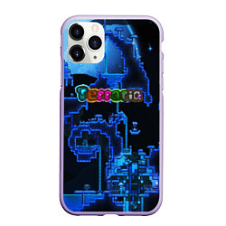 Чехол iPhone 11 Pro матовый Terraria