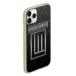 Чехол iPhone 11 Pro матовый LINDEMANN, цвет: 3D-салатовый — фото 2