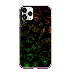 Чехол iPhone 11 Pro матовый CONOR McGREGOR, цвет: 3D-розовый