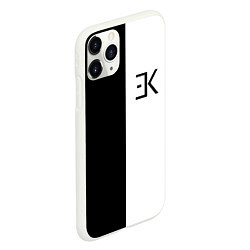 Чехол iPhone 11 Pro матовый ЕГОР КРИД, цвет: 3D-белый — фото 2