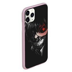 Чехол iPhone 11 Pro матовый Tokyo Ghoul, цвет: 3D-розовый — фото 2