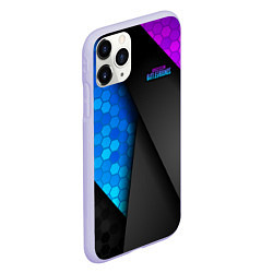 Чехол iPhone 11 Pro матовый PUBG, цвет: 3D-светло-сиреневый — фото 2