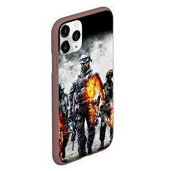 Чехол iPhone 11 Pro матовый Battlefield, цвет: 3D-коричневый — фото 2