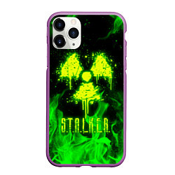 Чехол iPhone 11 Pro матовый STALKER 2