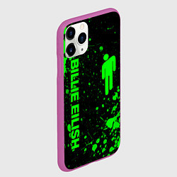 Чехол iPhone 11 Pro матовый BILLIE EILISH, цвет: 3D-фиолетовый — фото 2