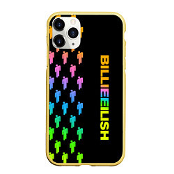 Чехол iPhone 11 Pro матовый BILLIE EILISH, цвет: 3D-желтый