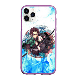 Чехол iPhone 11 Pro матовый KIMETSU NO YAIBA