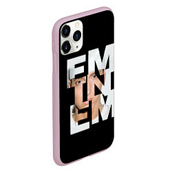 Чехол iPhone 11 Pro матовый Eminem, цвет: 3D-розовый — фото 2