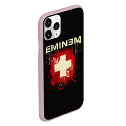 Чехол iPhone 11 Pro матовый EMINEM, цвет: 3D-розовый — фото 2