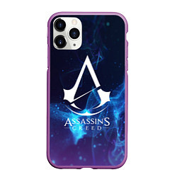 Чехол iPhone 11 Pro матовый Assassin’s Creed, цвет: 3D-фиолетовый