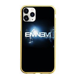 Чехол iPhone 11 Pro матовый EMINEM, цвет: 3D-желтый