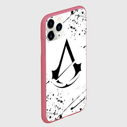 Чехол iPhone 11 Pro матовый ASSASSINS CREED, цвет: 3D-малиновый — фото 2