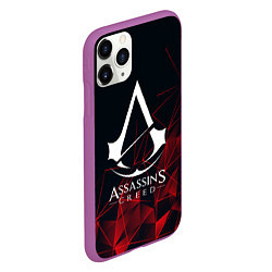 Чехол iPhone 11 Pro матовый ASSASSINS CREED, цвет: 3D-фиолетовый — фото 2