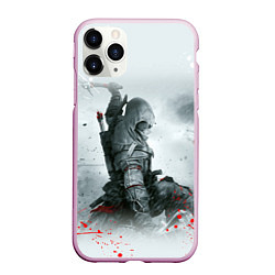 Чехол iPhone 11 Pro матовый ASSASSINS CREED, цвет: 3D-розовый