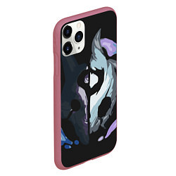 Чехол iPhone 11 Pro матовый League of Legends, цвет: 3D-малиновый — фото 2