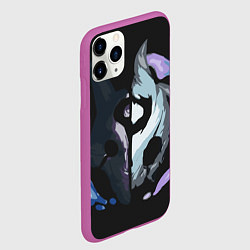 Чехол iPhone 11 Pro матовый League of Legends, цвет: 3D-фиолетовый — фото 2