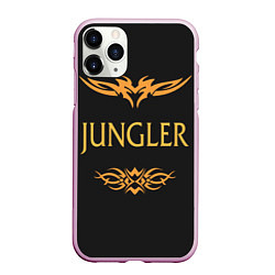 Чехол iPhone 11 Pro матовый Jungler