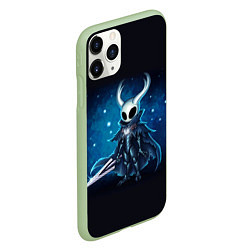 Чехол iPhone 11 Pro матовый Hollow Knight, цвет: 3D-салатовый — фото 2