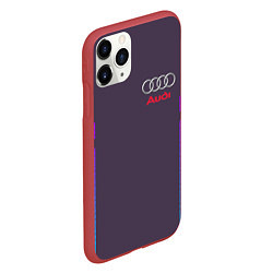 Чехол iPhone 11 Pro матовый AUDI, цвет: 3D-красный — фото 2