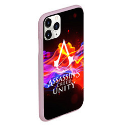 Чехол iPhone 11 Pro матовый Assassin’s Creed: Unity, цвет: 3D-розовый — фото 2