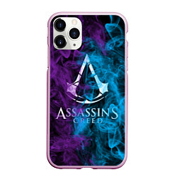 Чехол iPhone 11 Pro матовый Assassin's Creed, цвет: 3D-розовый