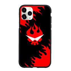 Чехол iPhone 11 Pro матовый GURREN LAGANN, цвет: 3D-черный