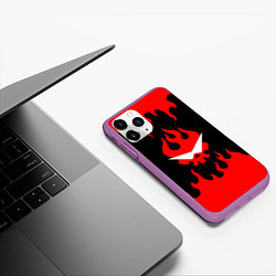 Чехол iPhone 11 Pro матовый GURREN LAGANN, цвет: 3D-фиолетовый — фото 2