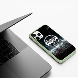 Чехол iPhone 11 Pro матовый WATCH DOGS:LEGION, цвет: 3D-салатовый — фото 2