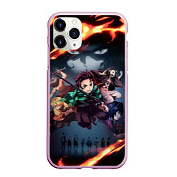 Чехол iPhone 11 Pro матовый KIMETSU NO YAIBA