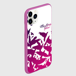 Чехол iPhone 11 Pro матовый Three Days Grace, цвет: 3D-фиолетовый — фото 2