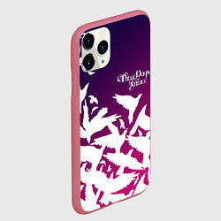 Чехол iPhone 11 Pro матовый Three Days Grace, цвет: 3D-малиновый — фото 2