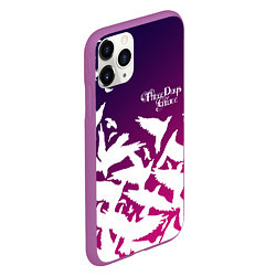 Чехол iPhone 11 Pro матовый Three Days Grace, цвет: 3D-фиолетовый — фото 2
