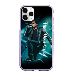 Чехол iPhone 11 Pro матовый Three Days Grace