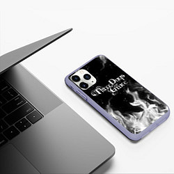 Чехол iPhone 11 Pro матовый Three Days Grace, цвет: 3D-светло-сиреневый — фото 2