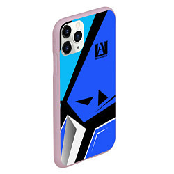 Чехол iPhone 11 Pro матовый Моя геройская академия, цвет: 3D-розовый — фото 2