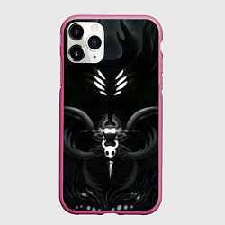 Чехол iPhone 11 Pro матовый Hollow Knight, цвет: 3D-малиновый