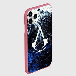 Чехол iPhone 11 Pro матовый ASSASSINS CREED, цвет: 3D-малиновый — фото 2