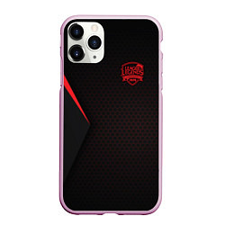 Чехол iPhone 11 Pro матовый League of Legends, цвет: 3D-розовый