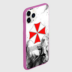 Чехол iPhone 11 Pro матовый UMBRELLA CORP, цвет: 3D-фиолетовый — фото 2