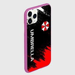 Чехол iPhone 11 Pro матовый UMBRELLA CORP, цвет: 3D-фиолетовый — фото 2