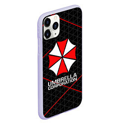 Чехол iPhone 11 Pro матовый UMBRELLA CORP, цвет: 3D-светло-сиреневый — фото 2