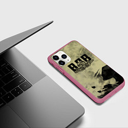 Чехол iPhone 11 Pro матовый ВДВ, цвет: 3D-малиновый — фото 2