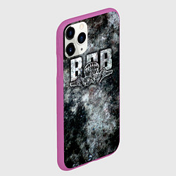 Чехол iPhone 11 Pro матовый ВДВ, цвет: 3D-фиолетовый — фото 2