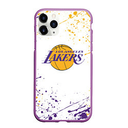 Чехол iPhone 11 Pro матовый LA LAKERS