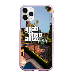 Чехол iPhone 11 Pro матовый GTA 5